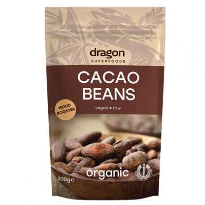 Bio Boabe de Cacao Raw Dragon Superfoods 200 g