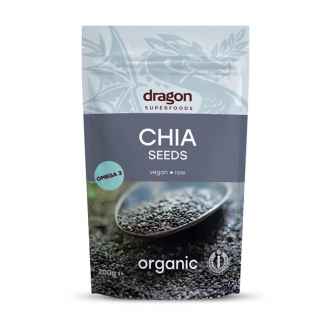 Seminte de Chia Bio Raw Dragon Superfoods 200 g