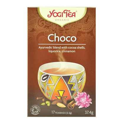 Bio Ceai ayurvedic cu Cacao si Scortisoara Choco Yogi Tea 34 g