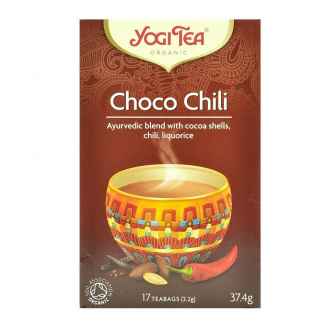 Bio Ceai ayurvedic cu Cacao si Chili Choco Chili Yogi Tea 37,4 g