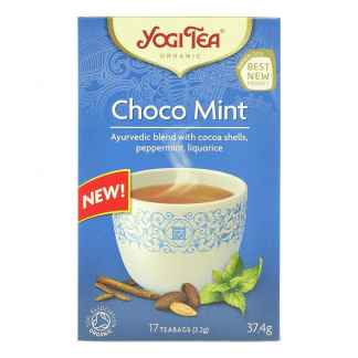 Ceai cu Cacao Menta si Lemn Dulce Choco Mint Yogi Tea 37,4 g