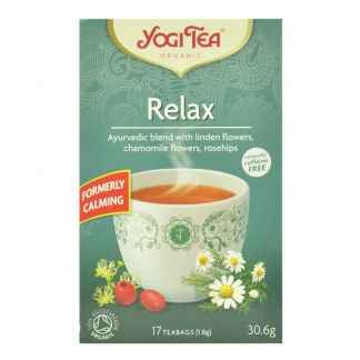 Bio Yogi Tea Relax Ceai Calmant cu Flori de Tei si Musetel 30,6 g