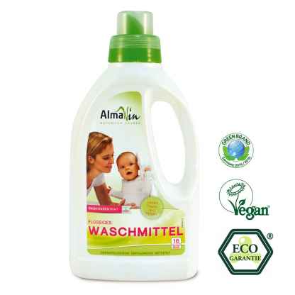 Detergent Lichid Vegan 11 spalari 750 ml AlmaWin