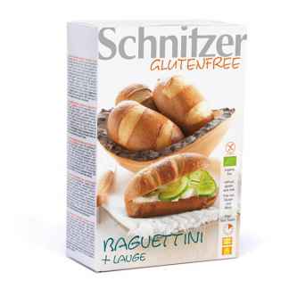 Bio Baguettini Lauge GlutenFree Schnitzer 250 g