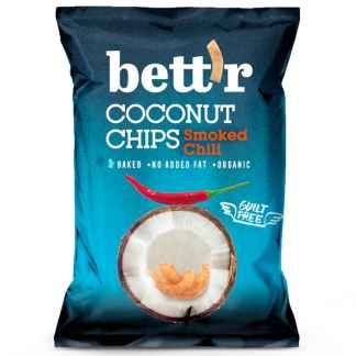 Bio Chips de Cocos cu Chilli Bett’r 70 g