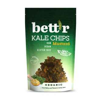 Bio Kale Chips Cu Mustar si Ceapa Bett’r 30 g