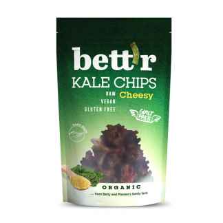 Bio Kale Chips cu Branza Veche si Piper Bett’r 30 g