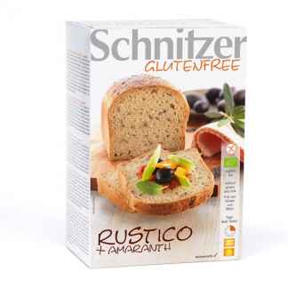 Bio Paine Rustico cu Amaranth Fara Gluten Schnitzer 500 g