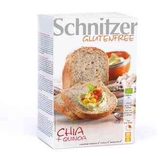 Bio Paine cu Seminte de Chia si Quinoa Fara Gluten Schnitzer 500 g