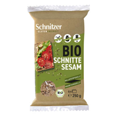 Paine cu Susan Bio Fara Gluten Schnitzer 250 g