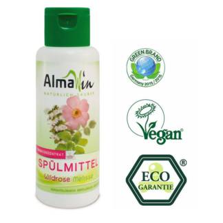 Detergent Lichid Vase Eco Trandafir Salbatic si Roinita AlmaWin 100 ml