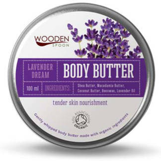 Bio Unt Pentru Corp cu Lavanda Lavender Dream Wooden Spoon 100 ml