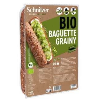 Bagheta Grainy Bio Fara Gluten Schnitzer 2 buc 320 g