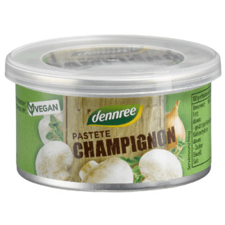 Bio Pate cu Ciuperci Champignon Dennree 125 g
