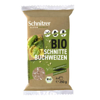 Paine cu Hrisca Bio Fara Gluten Schnitzer 250 g