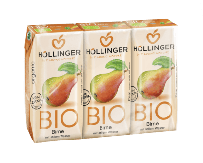 Suc de Pere Bio Hollinger 3 buc x 200 ml 
