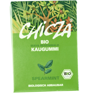 Guma de Mestecat cu Spearmint Bio Chicza 30 g