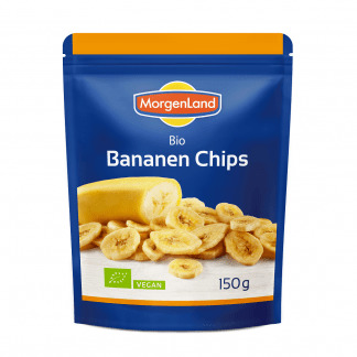 Bio Chips de Banane MorgenLand 150 g