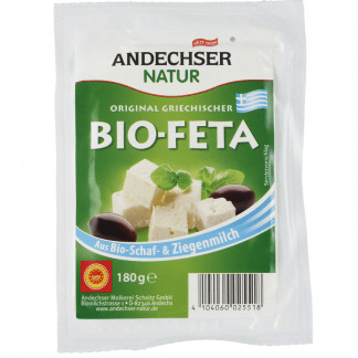 Bio Branza Feta 45% Andechser 180 g