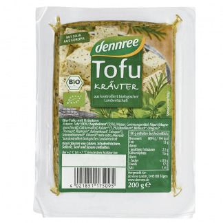 Bio Tofu cu Verdeturi Dennree 200 g