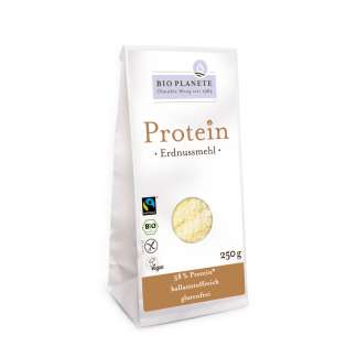 Bio Proteina din Faina de Arahide Fair Trade Bio Planete 250 g