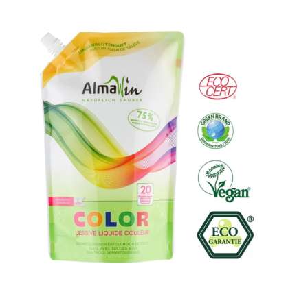 Detergent Lichid Eco Color 20 spalari AlmaWin 1,5 l