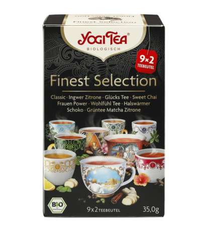 Selectie speciala de ceaiuri Bio Finest Selection Yogi Tea 34,6 g