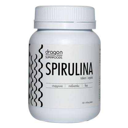 Spirulina Comprimate Bio Dragon Superfoods (200 bucati) 80 g