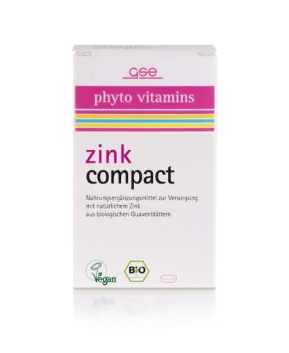 Bio Zinc Compact Vegan GSE 60 Pastile 500 mg 30 g