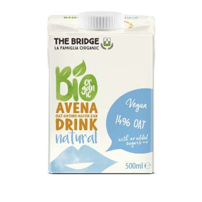 Bio Bautura de Ovaz Fara Gluten Vegan The Bridge 500 ml
