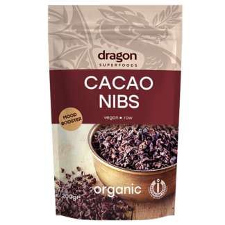 Bio Miez din Boabe de Cacao Raw Vegan Dragon Superfoods 200 g
