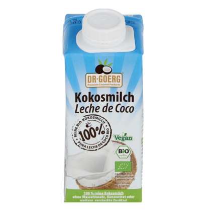 Bio Lapte de Cocos 100 % Dr.Goerg 200 ml