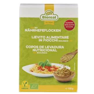Bio Fulgi de Drojdie Inactiva Nutritionala Vegan Fara Gluten Bioreal 100 g
