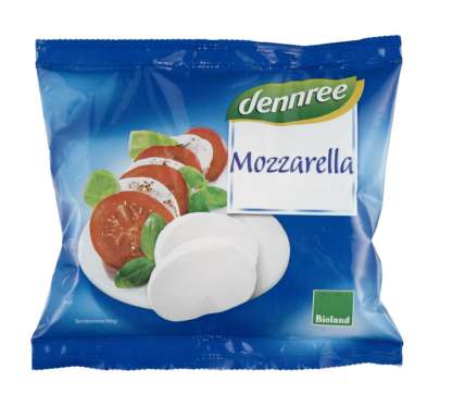 Mozzarella 45% Dennree Bio 200 g