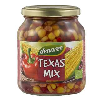Amestec de Legume Bio Texas Mix Dennree 350 g