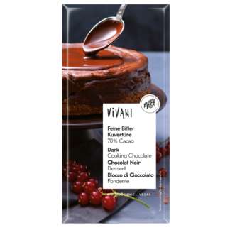 Bio Ciocolata Neagra Fina de Menaj Vegana Vivani 200 g