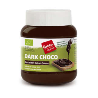 Bio Crema de Ciocolata Neagra Vegan Green Organics 400 g
