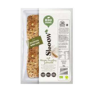 Bio Paine cu Crusta Multi Cereale Vegana Slooow 4 buc 320 g