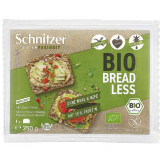 Paine Bio din Seminte Bread Less Fara Faina si Drojdie Fara Gluten 350 g