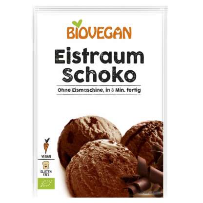 Bio Inghetata de Ciocolata Pudra Fara Gluten Vegan Biovegan 77 g