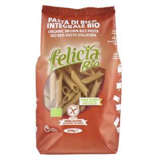 Bio Penne din Orez Integral Fara Gluten Felicia 250 g