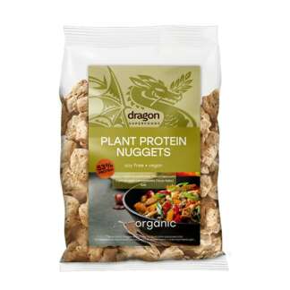 Bio Proteina Vegana din Mazare Nuggets Dragon Superfoods 150 g