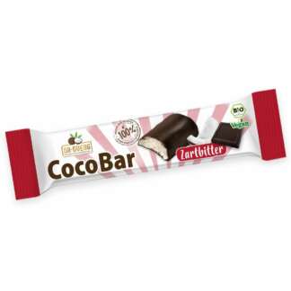 Bio Baton de Cocos Invelit in Ciocolata Neagra Dr. Goerg 40 g
