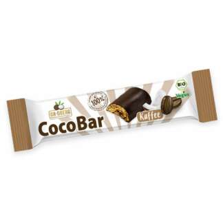 Bio Baton de Cocos cu Cafea si Ciocolata Neagra Dr. Goerg 40 g