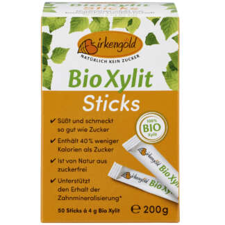 Bio Xylit Pliculete Birkengold 50 x 4 g 200 g