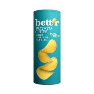 Bio Chips de Cartofi cu Sare Bettr 160 g