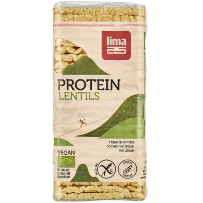 Bio Rondele Proteice din Linte Fara Gluten Lima 100 g