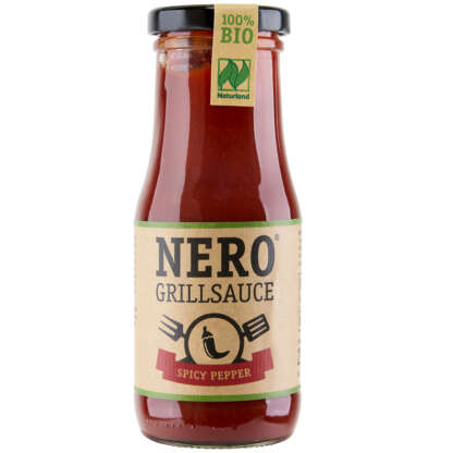 Bio Sos pentru Gratar Spicy Pepper Fara Gluten Nero 250 ml