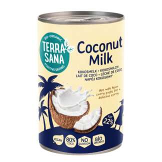Lapte de Cocos Bio Conserva Terra Sana 22% 400 ml