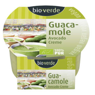 Crema de Avocado Bio Guacamole Bio Verde 150 g